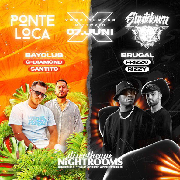 PONTE LOCA x SHUTDOWN PONTE LOCA x SHUTDOWN